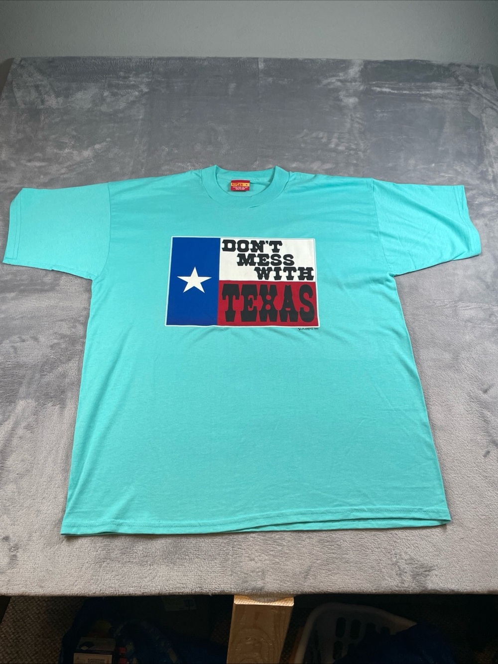 Vtg 1998 Don’t Mess With Texas Tshirt NHS XL